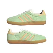 Adidas Women's Gazelle Indoor Shoes Semi Green Spark Yellow IE2948