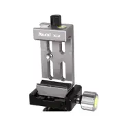 Tripod Head Bracket Mobile Phone Holder Clip For Phone Flashlight Microphone Titanium