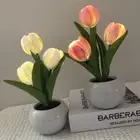 LED Tulip Night Lamp Creative Sleeping Night Lamp Party Supplies