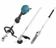 NEW Makita 40V Brushless Multi-function PowerHead Line Trimmer + Pruning Saw
