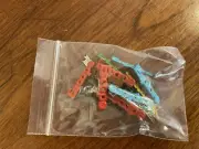 14 Word Brads TRAVEL THEME for Scrapbooking/Card Making/Paper Crafts