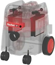 [fischer] 558177 FVC Industrial Vacuum Cleaner, Red and Black, Wet and Dry Vacuum Cleaner