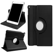 Smart 360 Rotate Leather Case Cover For iPad 9 8 7 6 5 Gen Air 3 2 1 Pro 10.5 - Black
