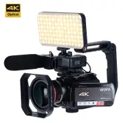 ORDRO AC5 UHD 12X Optical Zoom Live Streaming Professional Wifi 4K Video Camera (top-end combination)