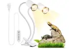 HOSUN Reptile Heat Lamp, UVA UVB Light for Turtle Tank with Auto Timer, Dimma...