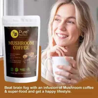 Mushroom Coffee Powder Brain & Memory Hericium Erinaceus 50g