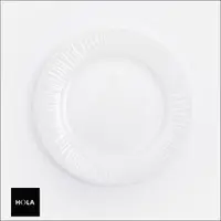 在飛比找momo購物網優惠-【HOLA】克萊歐強化瓷平盤20.2cm 枝線白