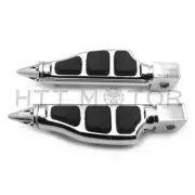 Stiletto spike Footpegs Rear For Kawasaki Vulcan 900 Classic ZX-11R ZX-12R ZX-14