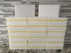 20 PACK YELLOW Magic Melamine Sandwich Sponge Eraser Heavy Duty Extra Durable
