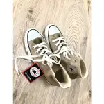 全新日本限定CONVERSE CANVAS ALL STAR COLORS 奶茶色 基本 高筒 帆布鞋