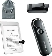 HOTATION RF Remote Control Page Turner for Kindles iPad Tablets, Page Turner Clicker eReader Accessories for eBook Novel Comics Reading, Black