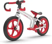 Chillafish Fixie Fixed-Gear Styled Balance Bike with Integrated Footrest, Footbrake and Airless RubberSkin Tires