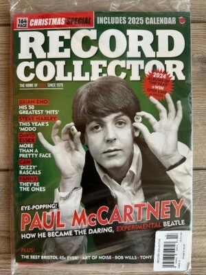 PAUL McCARTNEY RECORD COLLECTOR Includes 2025 Calendar DAVID ESSEX Brian Eno NEW