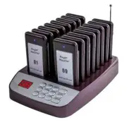 Restaurant Buzzer Pager Wireless Paging Guest Calling System For Cafe Shop New