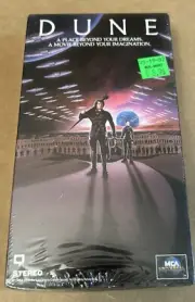 1984 Dune VHS (1990) - David Lynch Version Sealed New Wal-Mart Tag