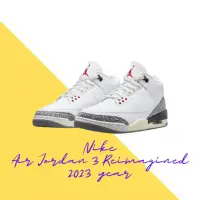 在飛比找momo購物網優惠-【NIKE 耐吉】休閒鞋 Air Jordan 3 Reim