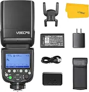 Godox V860III-S TTL Flash for Sony, 2.4G Wireless X System HSS 1/8000s, Optimal Performance Li-ion Battery Camera Flash Speedlite Compatible for Sony a7RII a7R a58 a99 a7RII a7R3 a9 a77II a77 Camera