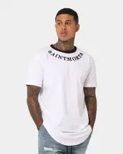 [SAINT MORTA] Saint Morta Sparta T-shirt White/black - Size S S White/Black
