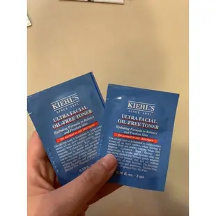 <桑普小樣> Kiehl’s 契爾氏 冰河保濕無油清爽化妝水 冰河保濕無油清爽潔面慕斯 冰河醣蛋白無油吸水凝凍 3ml