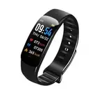 C1Plus Smart Bracelet Bluetooth Step Meter Heart Rate Blood Pressure Waterproof