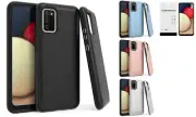 For Samsung Galaxy A02s A025 A025M S124DL Lining Hybrid Case Cover + TG