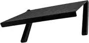 Hohopeti 1Pc Punch Tv Screen Storage Bracket Multi Function Monitor Shelf for Home Office Classroom and Sturdy Black Design Easy Installation No Drilling Required