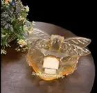 x2 Tuscan Honey Bumble Bee Acrylic Salad App Dessert Serving Bowl Set BPA Free
