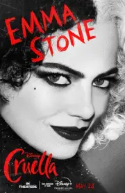 AA0966 Cruella Film By Craig Gillespie 2021 Emma Movie Poster 11x17