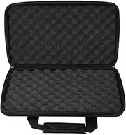 Eujgoov DJ Controller Bag 50 x 30 x 8 cm 600D Oxford Fabric Compatible with DDJ-FLX4/SB3/RB Multi-Layer Padding Adjustable Compartments Cable Pockets USB Charging Compartment, Default