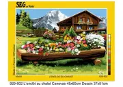 Canvas Antique L'Paddock the Cottage 45x60cm