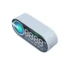 Quiet Wireless Bluetooth Speaker Alarm Clock RGB TWS USB LED Mirror Digital Cloc