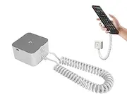 Remote Control Keeper - Theft Proof Magnetic TV Organizer | Retractable Rope Holder for Safe and Convenient Storage in Living Room, and Use of the Remote Control
