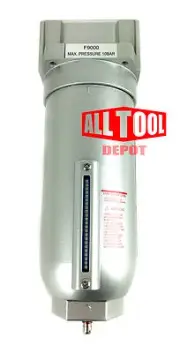 1" High Flow Particulate filter moisture compressed air compressor Manual Drain