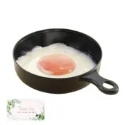 Microwave fried egg maker, microwave cooker, black, 1 piece, quick cooking, kitc