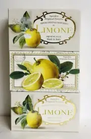 3-Pack Saponeria ~ Lemon Scented Bar Soap 10.5 oz Each