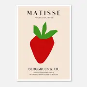 Galrie Vintage Matisse Papiers Découpés Art Print - Berggruen & Cie Exhibition, Poster Only, A2 42 x 60cm (16 x 24inch)