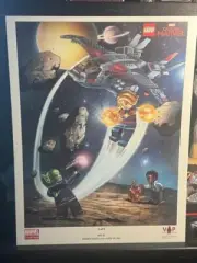 LEGO 5005877 VIP Captain Marvel Poster Limited Edition 1 of 3 Art Print