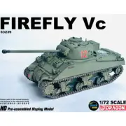 Dragon 1/72 UK Sherman "Firefly" VC Tank Northamptonshire Yeomanry 1944 Model