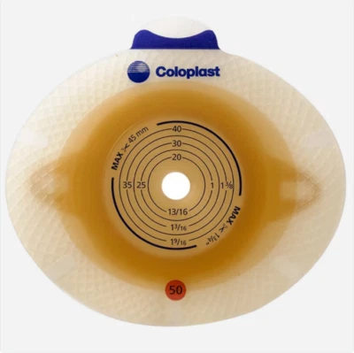 Coloplast SenSura Click Ostomy Baseplate with Belt Ears, 10022, 5 Pieces/Box