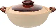 Clay Pots for Cooking Kitchen Cookware Home Clay Casserole Kitchen Casserole Household Stew Pot Multi-Functional Stewing Pot Bibimbap Cooking Pot Household Casserole Home Casserole