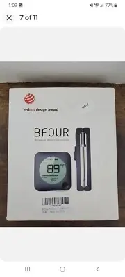 BFOUR Meat Wireless Bluetooth Digital Meat Thermometer w/ 2 Probes