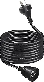 3 Prong Power Cord Cable 3M Extension Au Plug Male to Female Socket 240V AC Supply Power Cord Home Appliance