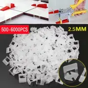 500-6000Pcs 2.5mm Tile Leveling System Clips Plier Tiling Spacer Tool Pro Kits