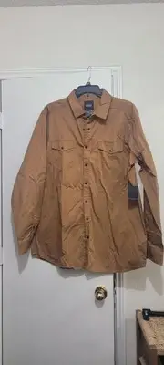 Two 511 Tactical Mens Gunner Snap Button Shirt Size 2XL Long Sleeve NWT