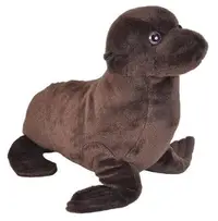 在飛比找Yahoo!奇摩拍賣優惠-7995c 歐洲進口 限量品 海洋海獅動物絨毛娃娃可愛絨毛玩
