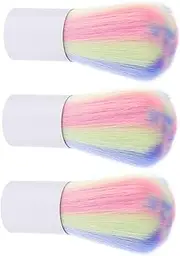 PLAFOPE Pcs Nail Duster Brush Set Powder Brush for Nails Gentle Dusting Portable Cleaning Makeup for Cheek