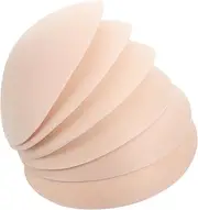 [BESTYASH] 3 Pairs Bra Inserts Pad Bra Sponge Pads Sports Yoga Bra Liners Made of Sponge and Milk Silk Non-warping and Padded Push up Bra Padding Inserts for Nursing Br