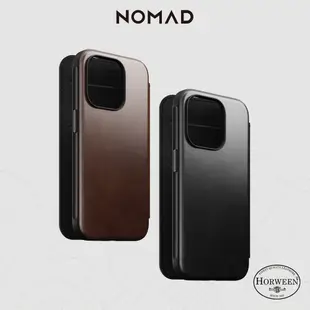 美國NOMAD 精選Horween皮革保護套-iPhone 15 Pro (6.1 )