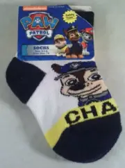 Planet Sox Paw Patrol kids socks size 4-5.5, shoe size 1-5 Black/white NWT.