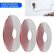 Wall Cord Hider Self Adhesive Wall Cable Concealer Cable Hider Cover White -